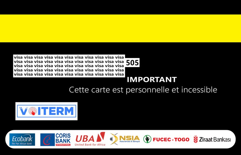 Business Card — Compte Instrument FICDES BANK S.A (verso)