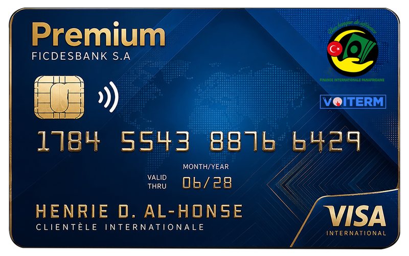 Carte Premium FICDES BANK S.A