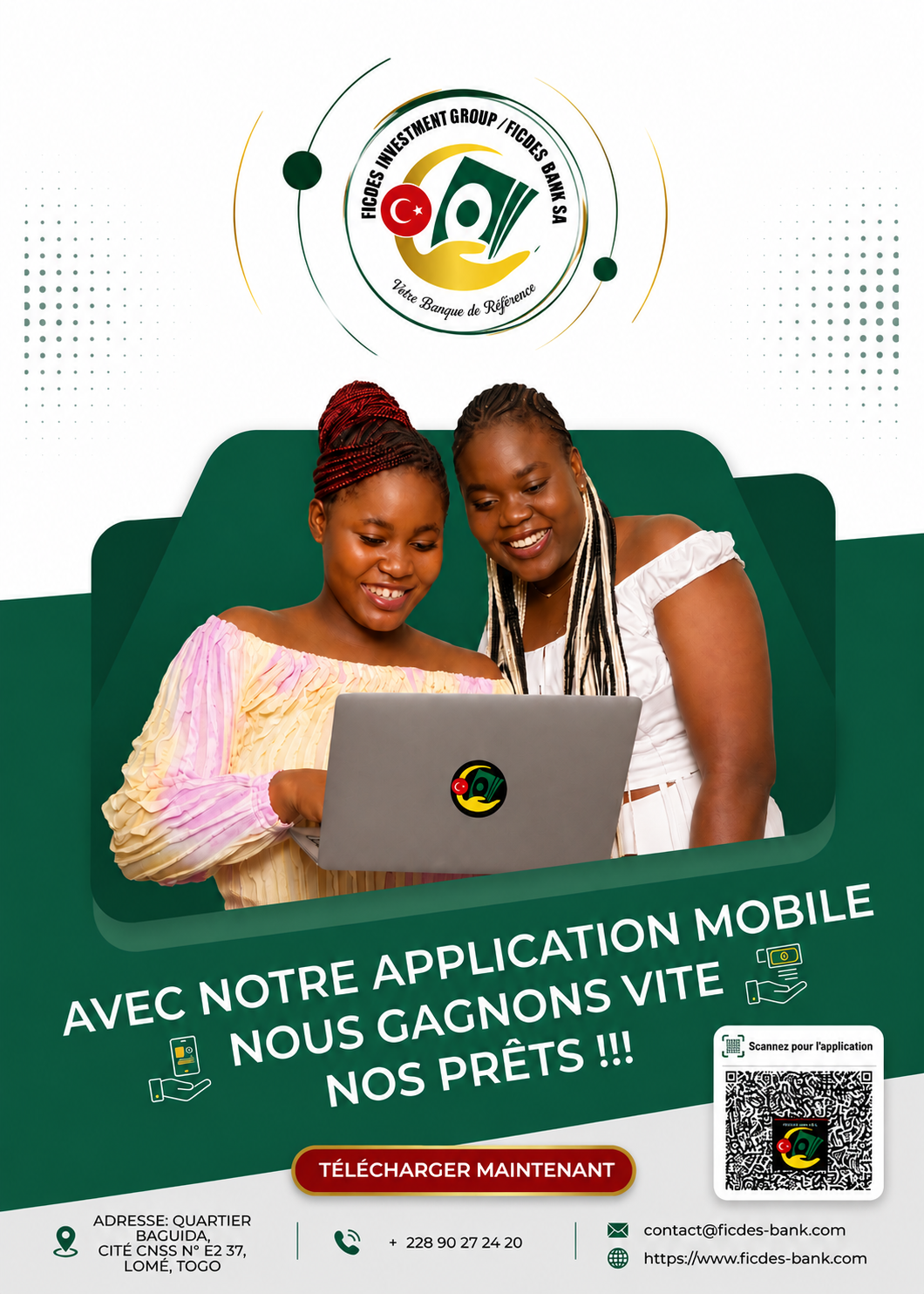Application mobile FICDES BANK S.A